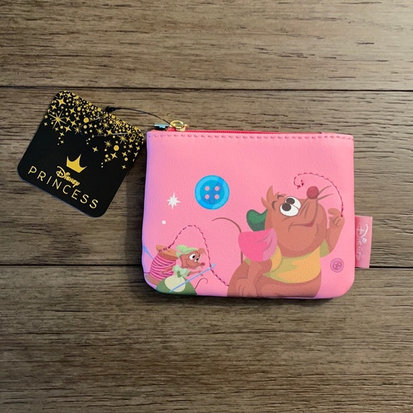 Loungefly Handbags - Loungefly Disney Cinderella Gus Gus Coin Purse